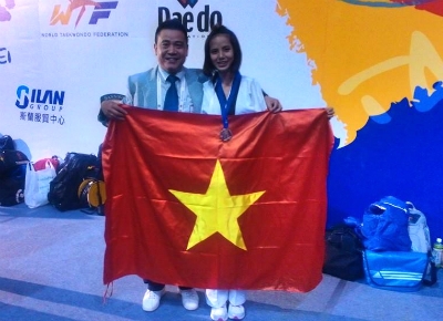 Taekwondo athlete books place at China Youth Olympics
